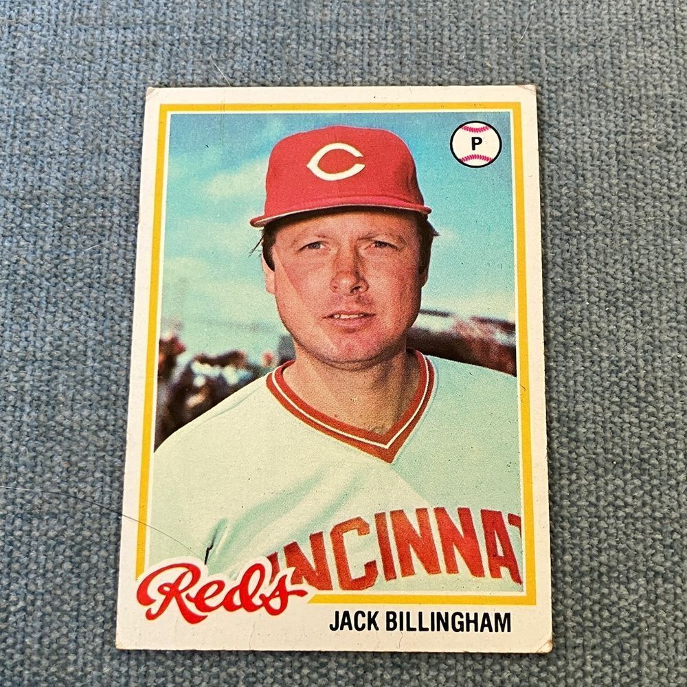 1978 Topps Cincinnati Reds Baseball Card Trading Card - Picture 1 of 2